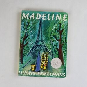 Madeline Board Book Ludwig Bemelmans Childrens Classic Paris 9780670014071